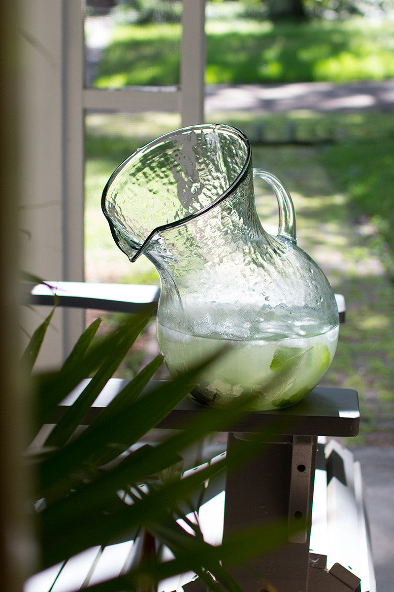 Recycled Glass Pitcher