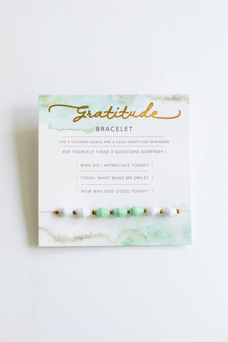 Fair Trade Gratitude Bracelet