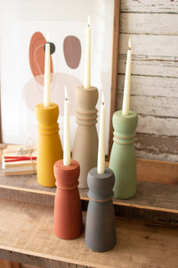 Colorful Candle Holders (Set of 5)