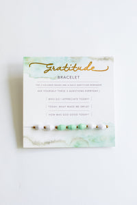 Fair Trade Gratitude Bracelet